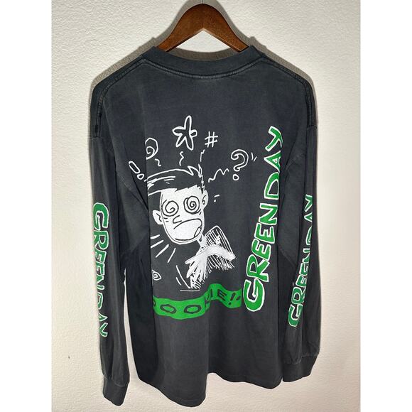 Green Day 1994 Vintage Reprint Long Sleeve T-shirt - Picture 2 of 6